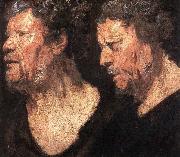 Jacob Jordaens Studies of the Head of Abraham Grapheus oil painting reproduction